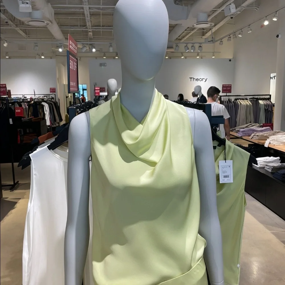 NWT Theory Silk top - Picture 5 of 5